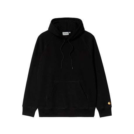 Carhartt WIP HOODED CHASE SWEATSHIRT, Black - Image 1