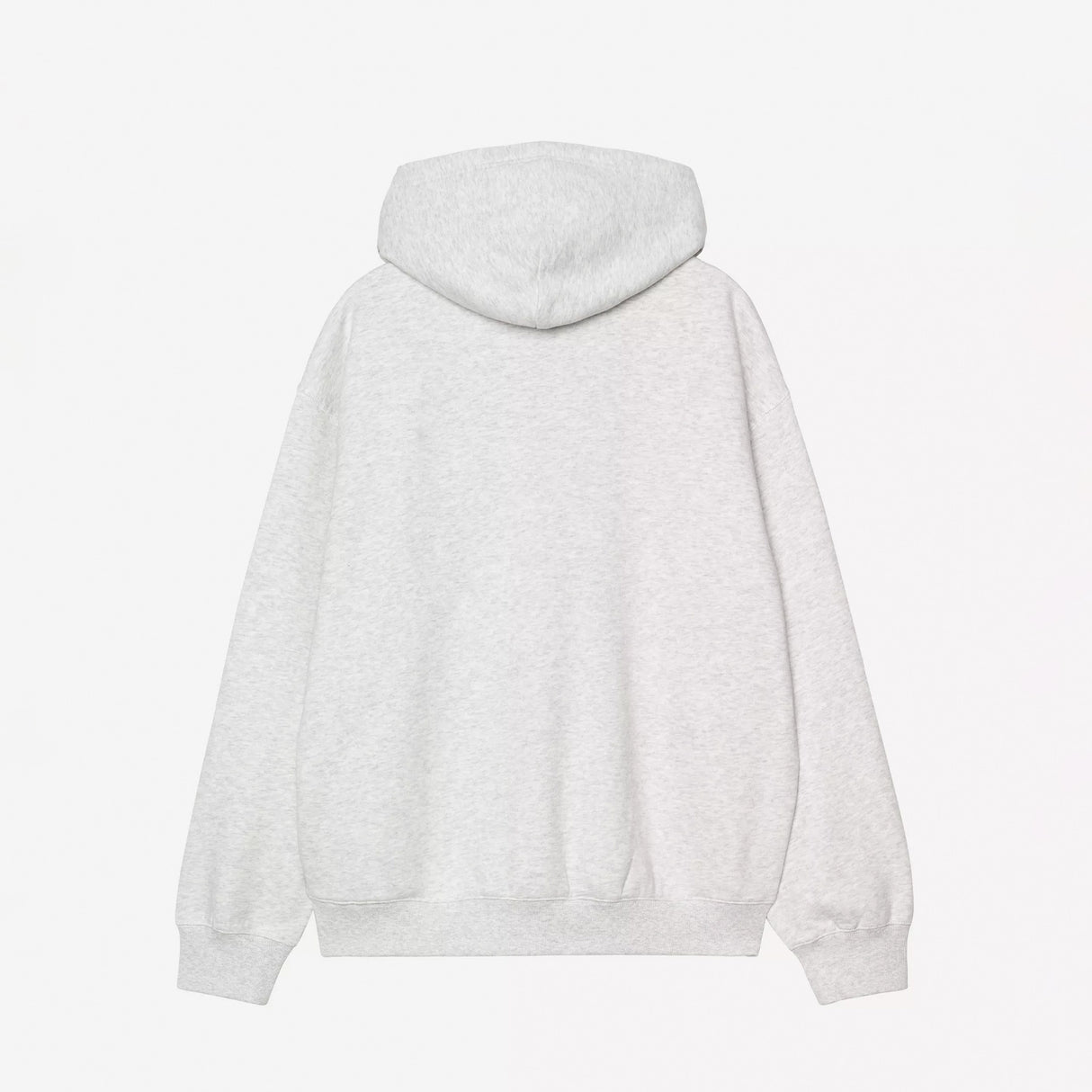 Carhartt WIP HOODED WIP LABEL SWEAT JACKET, Ash Heather