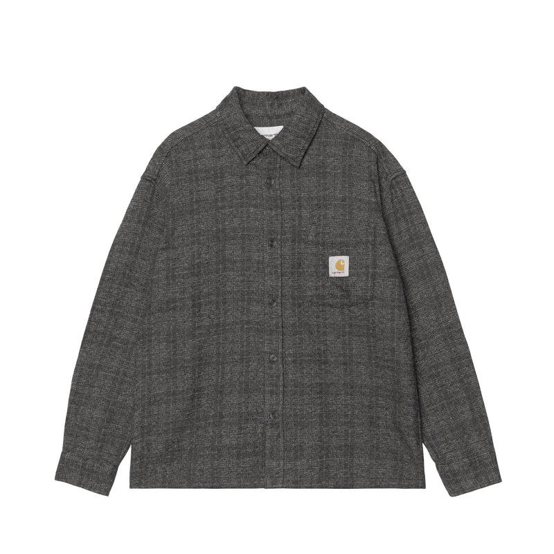 Carhartt WIP L/S BAGLEY SHIRT, Bagley Check Black