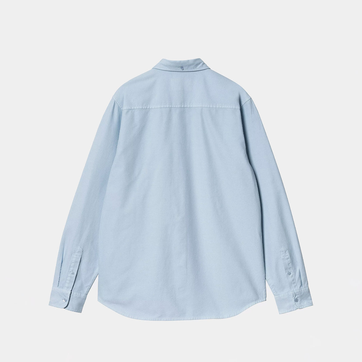 Carhartt WIP L/S BOLTON SHIRT, Air Sky (Garment Dyed)