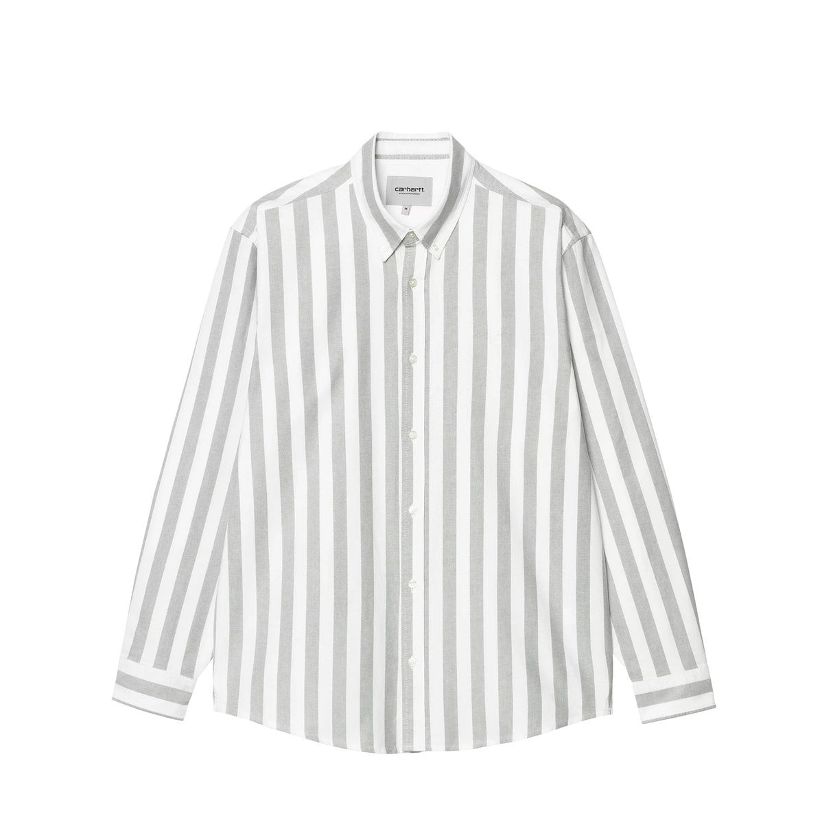 Carhartt WIP L/S DILLION SHIRT DILLION STRIPE, Park/White