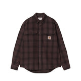 Carhartt WIP L/S EDMANDS SHIRT, Natural/Palisander