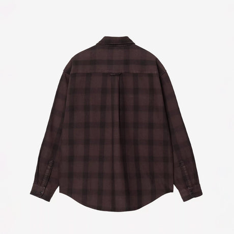 Carhartt WIP L/S EDMANDS SHIRT, Natural/Palisander