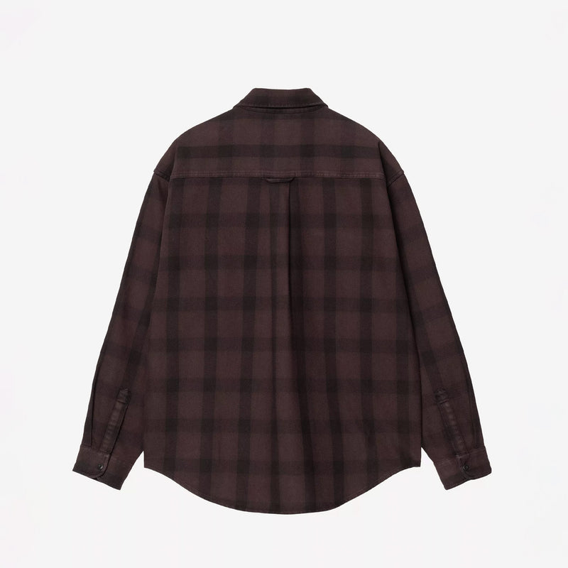 Carhartt WIP L/S EDMANDS SHIRT, Natural/Palisander