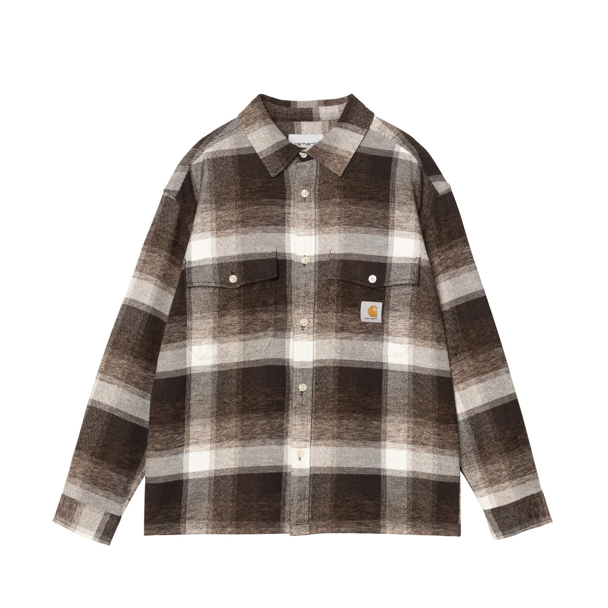 Carhartt WIP L/S ESTERSON SHIRT, Esterson Check Tobacco