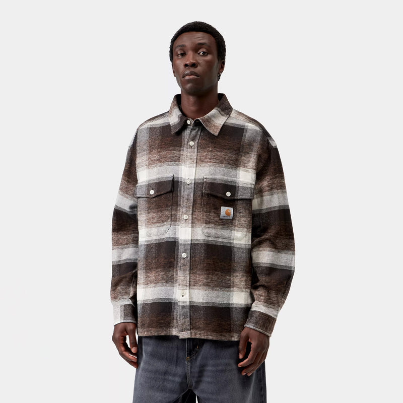 Carhartt WIP L/S ESTERSON SHIRT, Esterson Check Tobacco