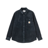 Carhartt WIP L/S FLINT SHIRT, Deep Night