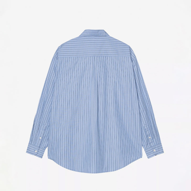 Carhartt WIP L/S KEENE SHIRT KEENE STRIPE, Curacao