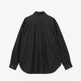 Carhartt WIP L/S LUCAS SHIRT, Black Stone Washed