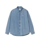 Carhartt WIP L/S LUCAS SHIRT, Blue Bleached