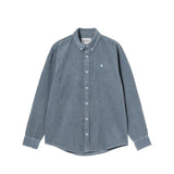 Carhartt WIP L/S MADISON CORD SHIRT, Angelite