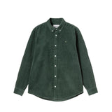 Carhartt WIP L/S MADISON CORD SHIRT, Sycamore Tree