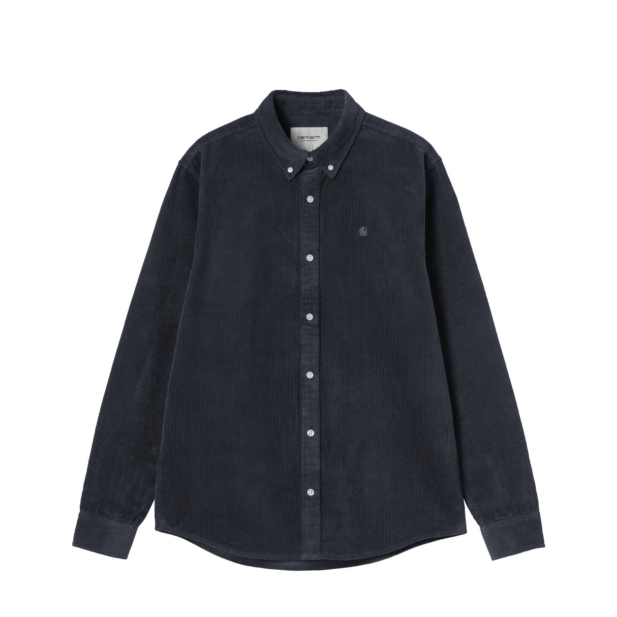 Carhartt WIP L/S MADISON CORD SHIRT, Dark Navy