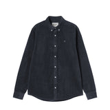 Carhartt WIP L/S MADISON CORD SHIRT, Dark Navy