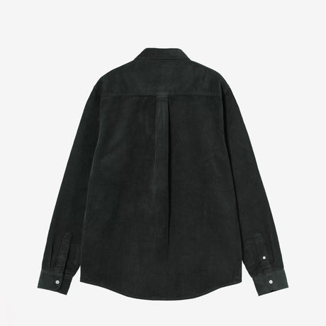 Carhartt WIP L/S MADISON CORD SHIRT, Raven