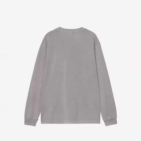 Carhartt WIP L/S NELSON T-SHIRT, Yosemite Garment Dyed