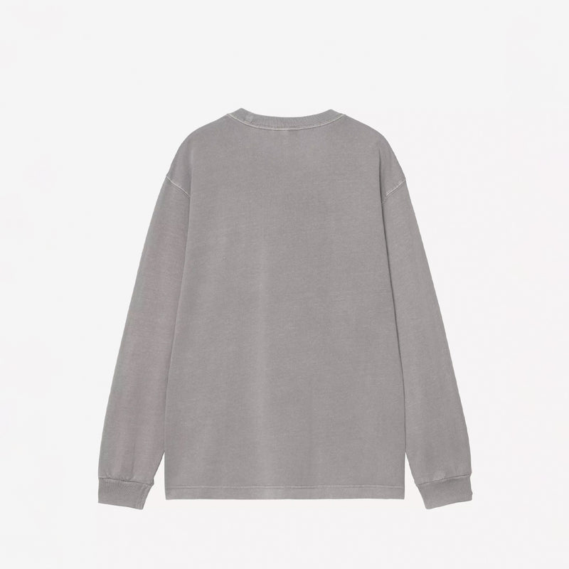 Carhartt WIP L/S NELSON T-SHIRT, Yosemite Garment Dyed