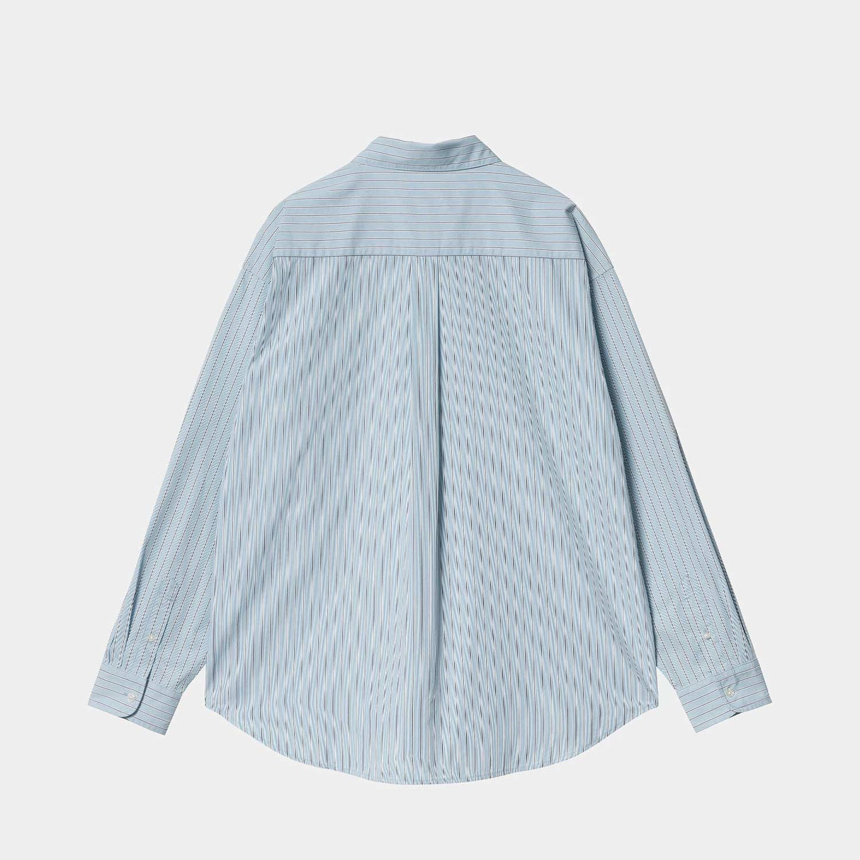 Carhartt WIP L/S NOTUS SHIRT BOVA STRIPE, Bluebird
