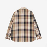 Carhartt WIP L/S TAMBLYN SHIRT TAMBLYN CHECK, Tamblyn Check Leather