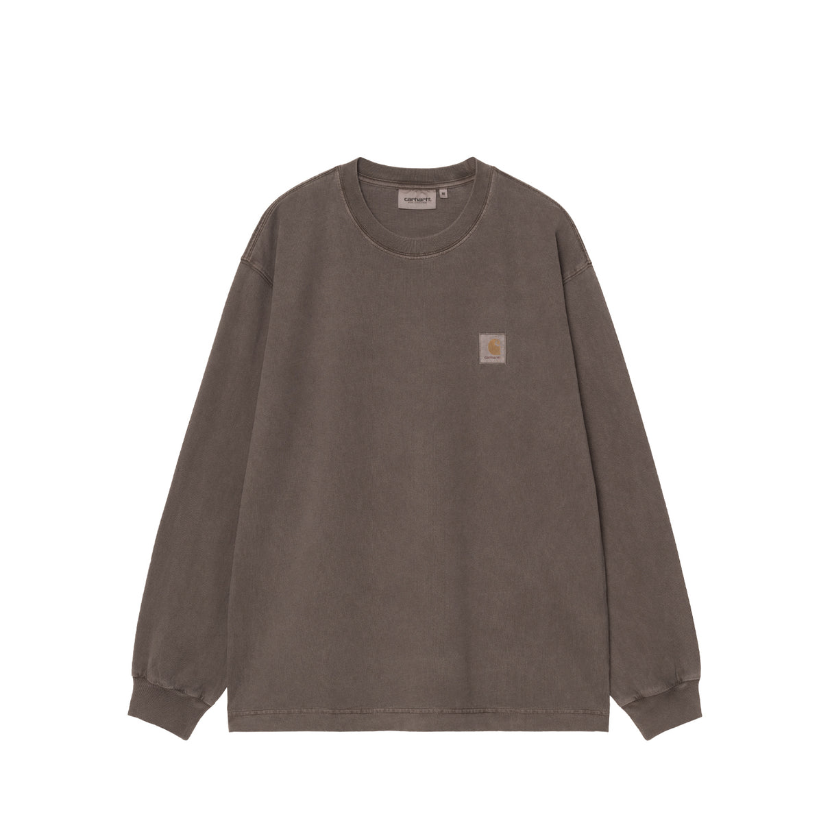 Carhartt WIP L/S VISTA T-SHIRT, Tobacco Garment Dyed