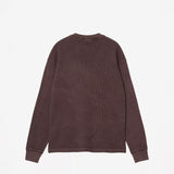 Carhartt WIP L/S VISTA WAFFLE T-SHIRT, Palisander