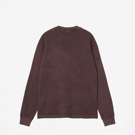 Carhartt WIP L/S VISTA WAFFLE T-SHIRT, Palisander