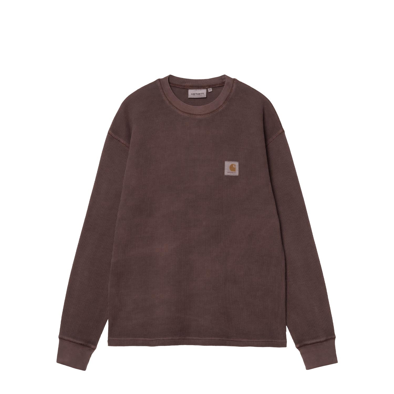 Carhartt WIP L/S VISTA WAFFLE T-SHIRT, Palisander – Beamhill