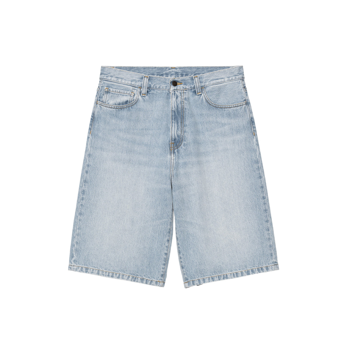 Carhartt WIP LANGDON SHORT, Blue Heavy Worn Bleached