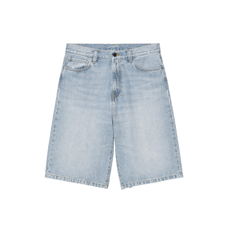 Carhartt WIP LANGDON SHORT, Blue Heavy Worn Bleached