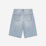 Carhartt WIP LANGDON SHORT, Blue Heavy Worn Bleached