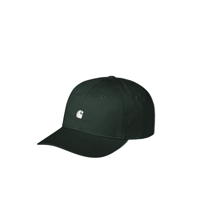 Carhartt WIP MADISON LOGO CAP,  Dark Scarab/White