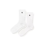 Carhartt WIP MADISON PACK SOCKS, White/Black