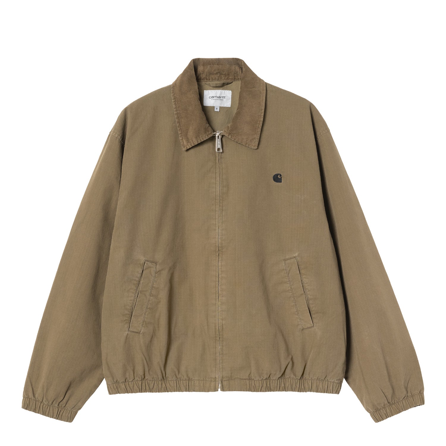 Carhartt WIP MADISON RIPSTOP JACKET, Dark Beech/Black Garment Dyed