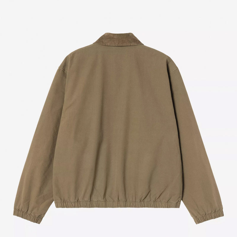 Carhartt WIP MADISON RIPSTOP JACKET, Dark Beech/Black Garment Dyed