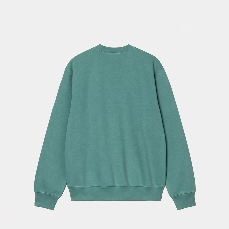 Carhartt WIP MASTERPIECE SWEATSHIRT, Saguaro/Pink