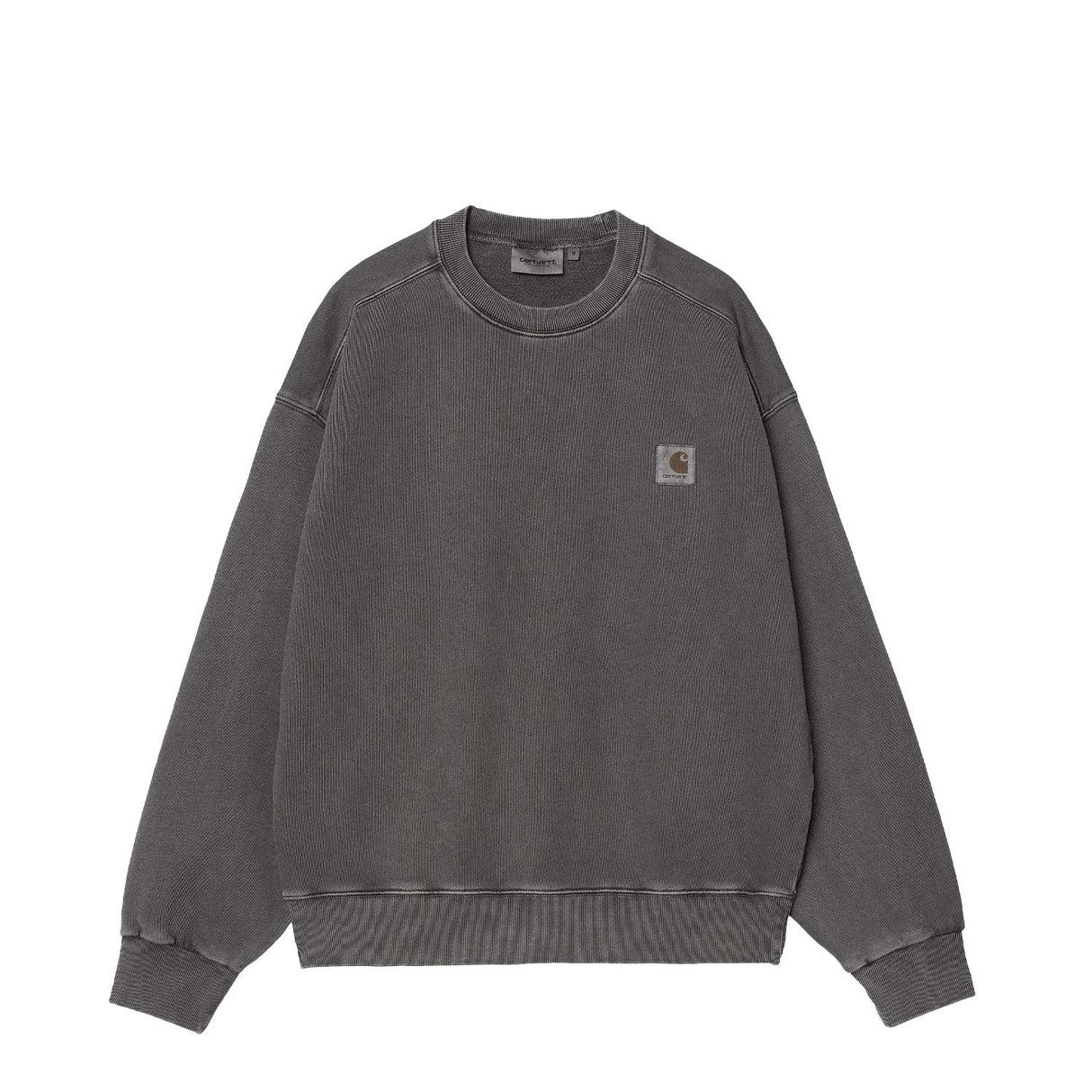 Carhartt WIP NELSON SWEATSHIRT, Graphite Garment Dyed
