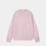 Carhartt WIP NELSON SWEATSHIRT, Hortensia Garment Dyed