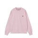 Carhartt WIP NELSON SWEATSHIRT, Hortensia Garment Dyed
