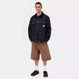 Carhartt WIP OAKLAND SHIRT JACKET, Blue/Dark Navy, Rinsed