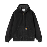 Carhartt WIP OG ACTIVE JACKET, Black Stone Washed