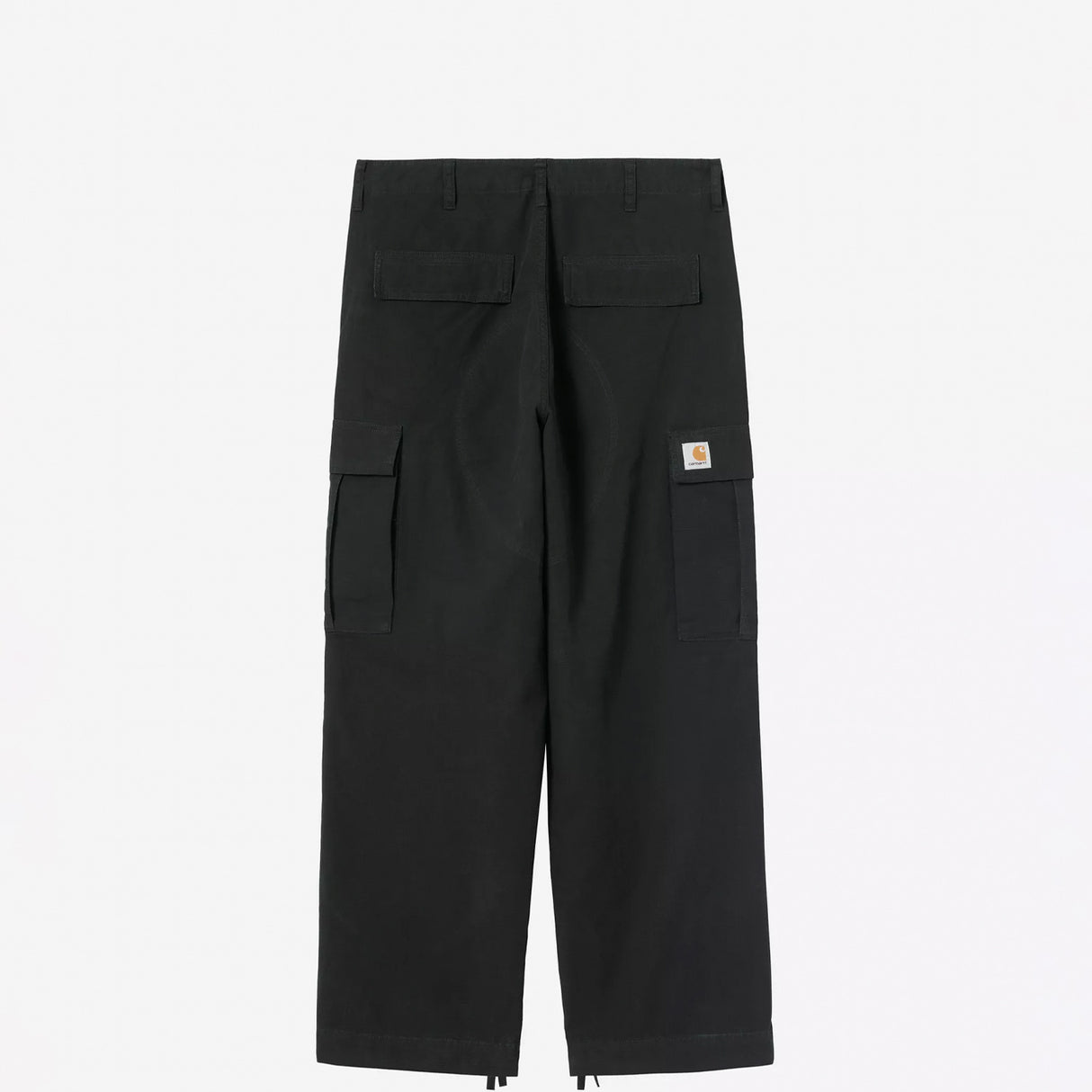 Carhartt WIP OG CARGO PANT, Black Stone Washed