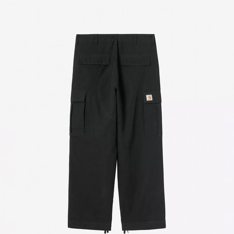 Carhartt WIP OG CARGO PANT, Black Stone Washed