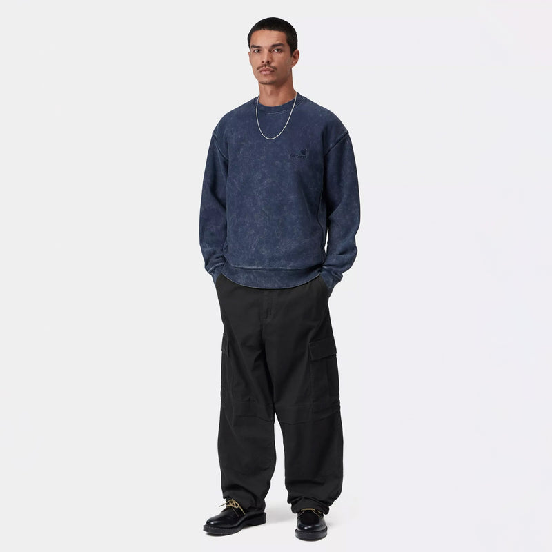 Carhartt WIP OG CARGO PANT, Black Stone Washed