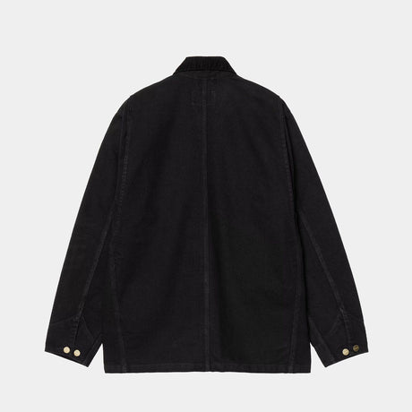 Carhartt WIP OG CHORE COAT, Black Aged Canvas