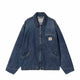Carhartt WIP OG DETROIT JACKET, Blue Dark Used Wash