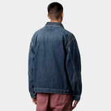 Carhartt WIP OG DETROIT JACKET, Blue Dark Used Wash