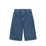 Carhartt WIP OG DOUBLE KNEE LONG SHORT, Blue Stone Washed