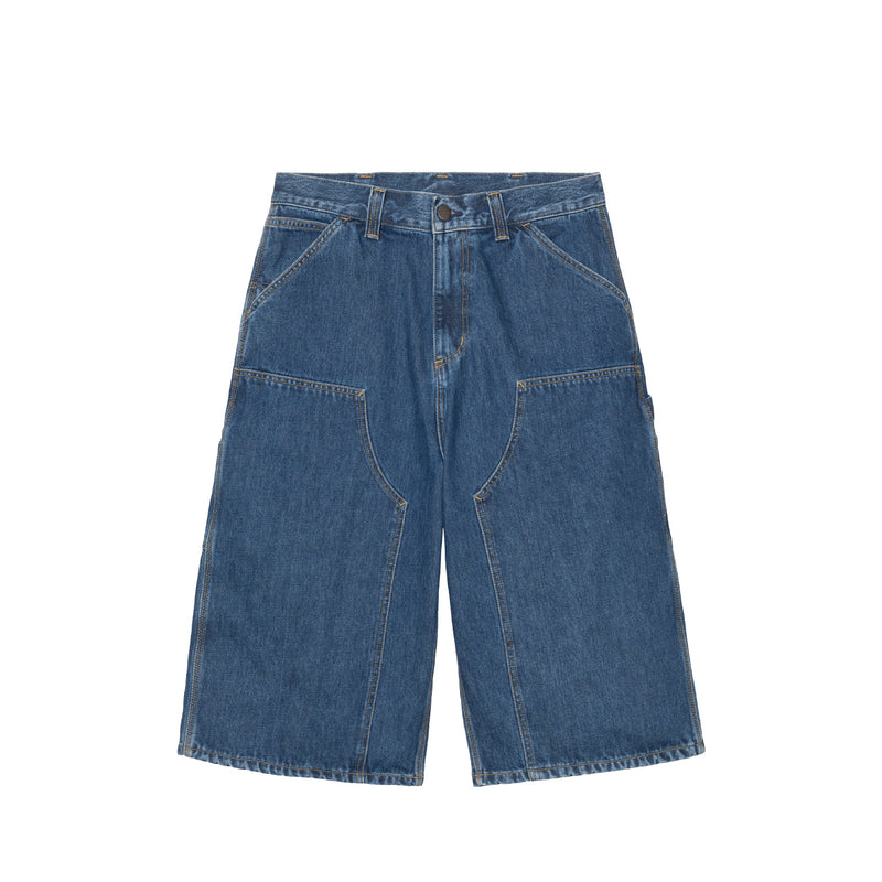 Carhartt WIP OG DOUBLE KNEE LONG SHORT, Blue Stone Washed
