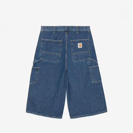 Carhartt WIP OG DOUBLE KNEE LONG SHORT, Blue Stone Washed