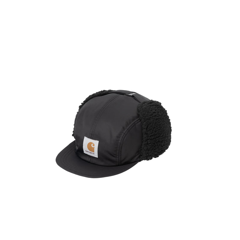 Carhartt WIP OLTERA EAR GUARD CAP, Black